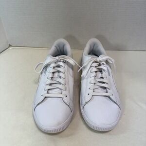 Puma White Leather Sneakers